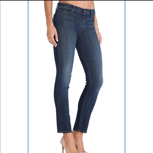 J brand Midrise Skinny Jean in Storm - Picture 3 of 7